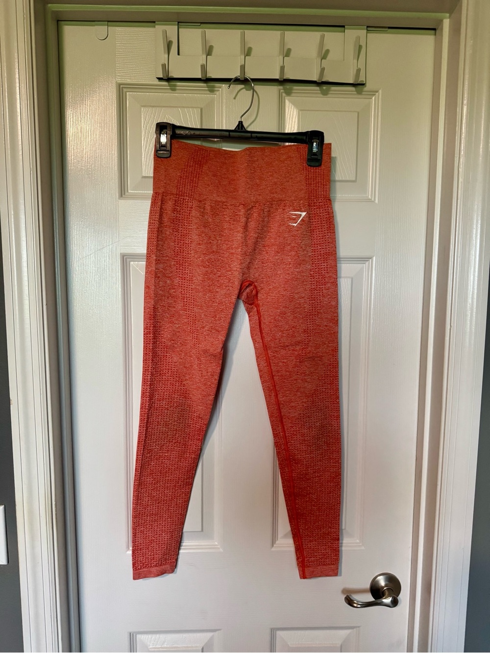 Gymshark Orange Heather Seamless Leggings